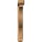 Ekena Millwork Funston Craftsman Smooth Bracket w/ Offset Brace, Western Red Cedar, 5 1/2"W x 34"D x 40"H BKT0604X34X40FST04SWR - alternate 3